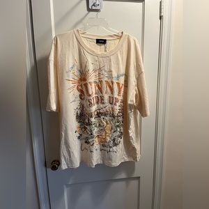 Sunny side up graphic tee